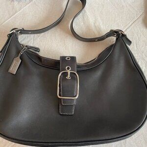 Coach Medium Leather Shoulder Bag